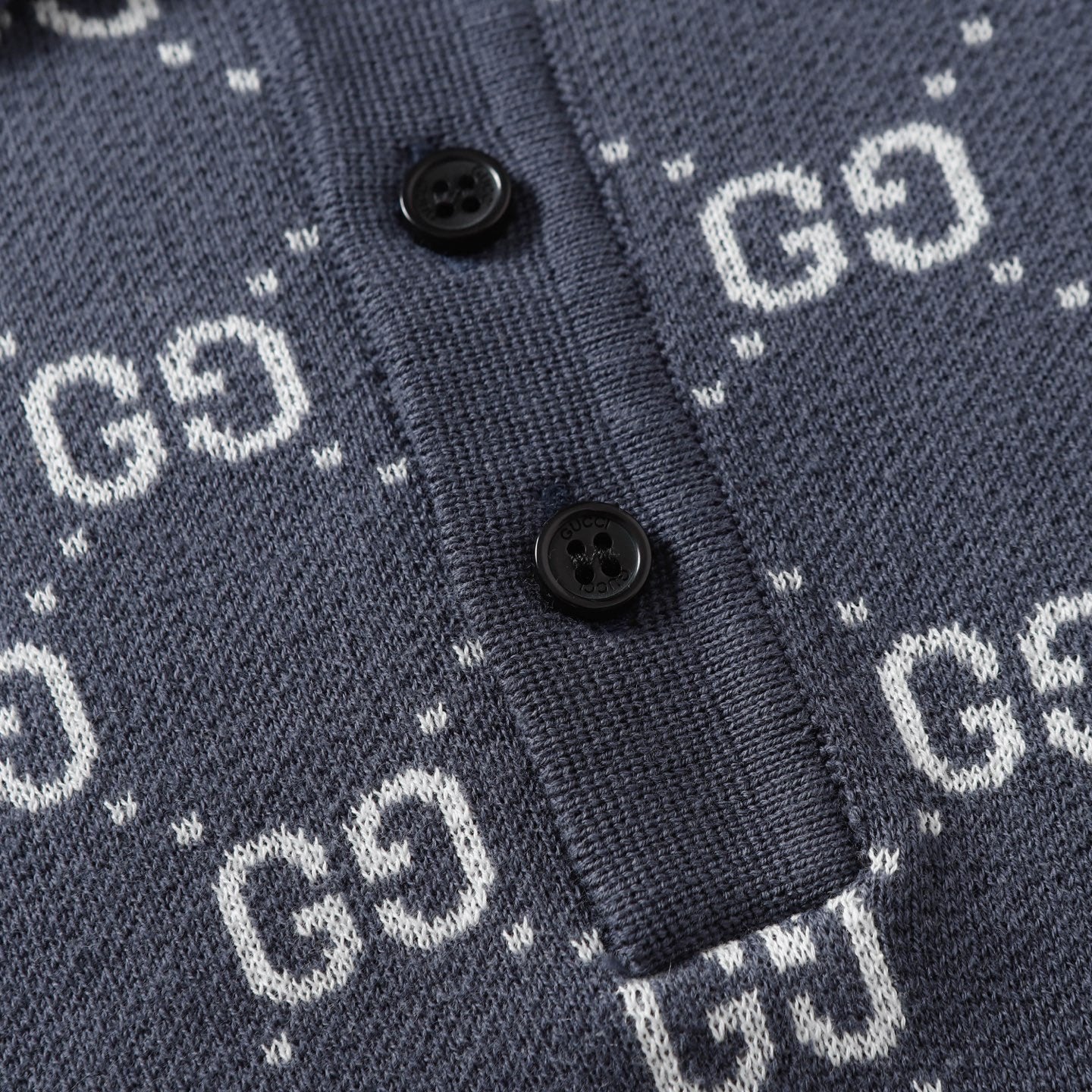 GUCCI Logo Jacquard Knit Crewneck T-Shirt – Unisex Luxury Edition (XS–L)