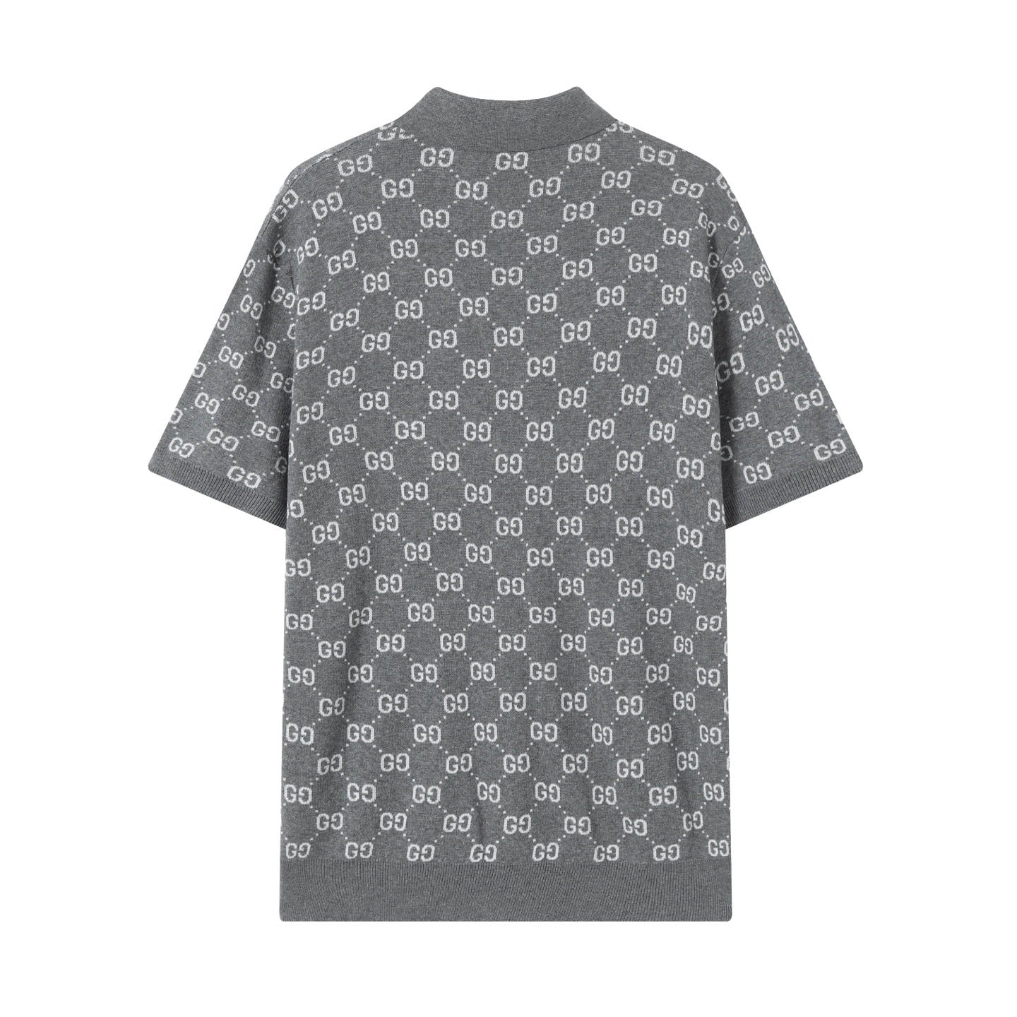 GUCCI Logo Jacquard Knit Crewneck T-Shirt – Unisex Luxury Edition (XS–L)