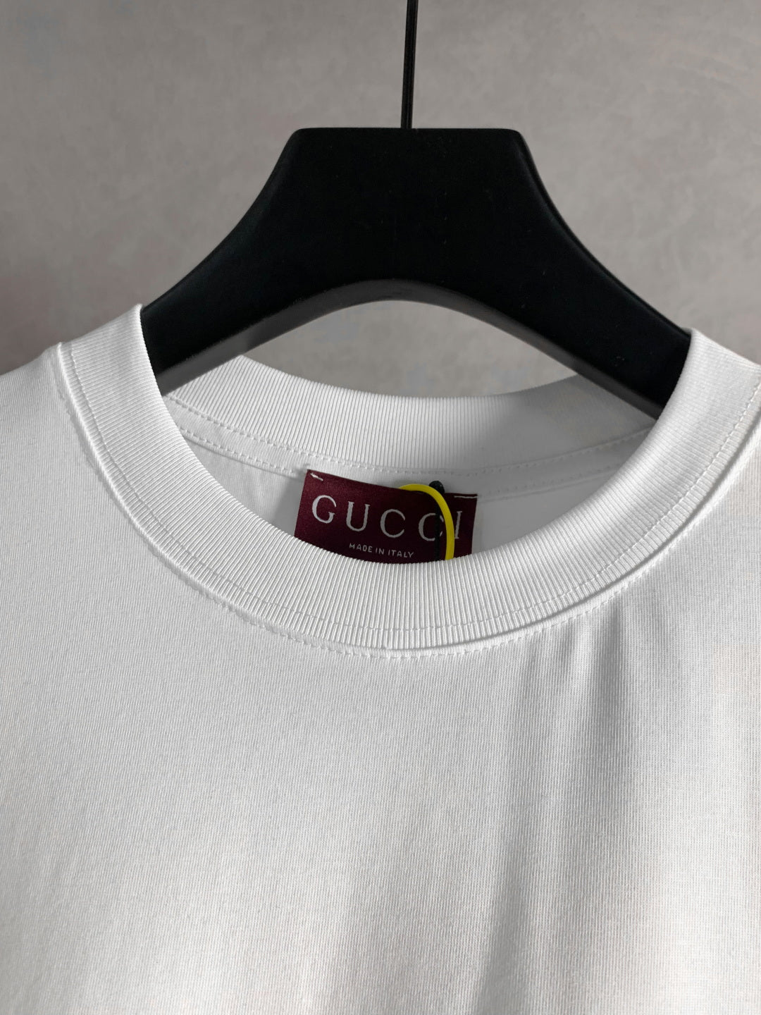 GUCCI Logo Jacquard Knit Crewneck T-Shirt – Unisex Luxury Edition (XS–L)