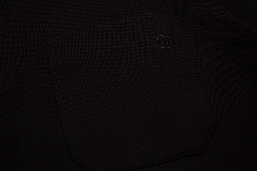 GUCCI Spring/Summer Polo Shirt – Color-Block Design, Premium Fabric (M–3XL)