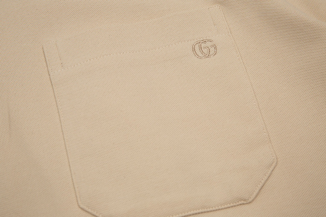 GUCCI Spring/Summer Polo Shirt – Color-Block Design, Premium Fabric (M–3XL)