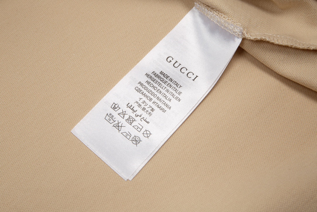 GUCCI Spring/Summer Polo Shirt – Color-Block Design, Premium Fabric (M–3XL)