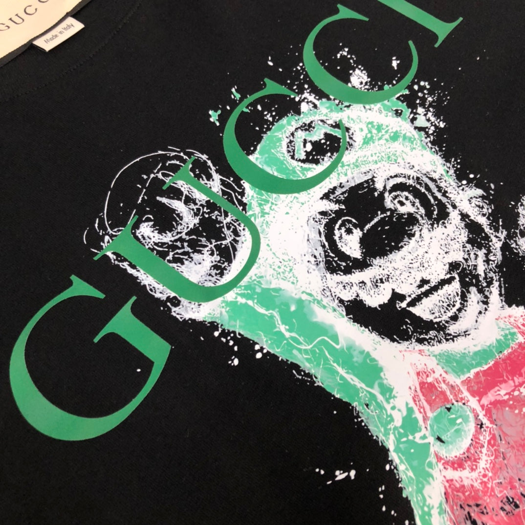 GUCCI Iconic Cotton T-Shirt – Unisex Luxury Short Sleeve Essential (S–XL)