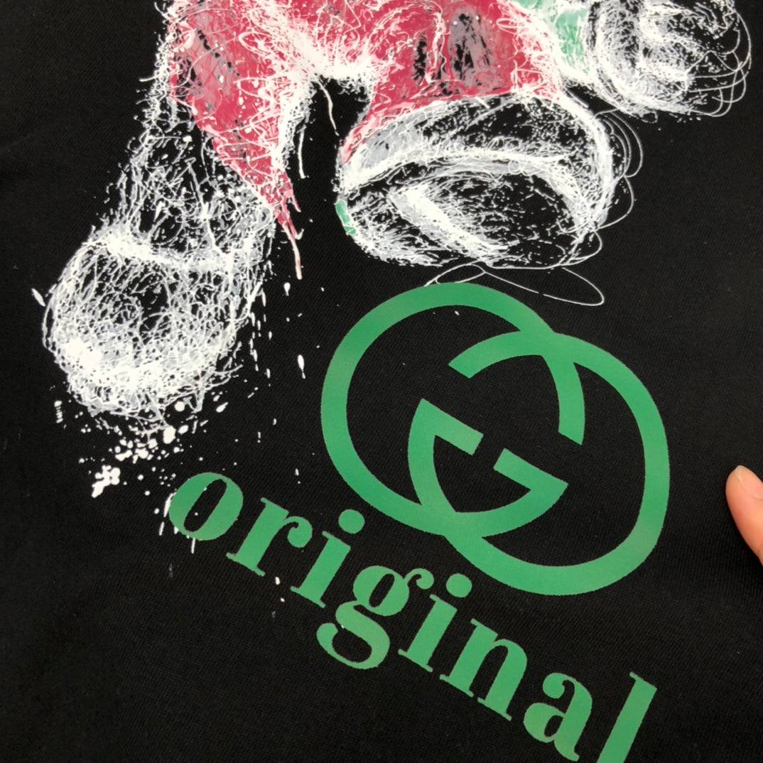 GUCCI Iconic Cotton T-Shirt – Unisex Luxury Short Sleeve Essential (S–XL)
