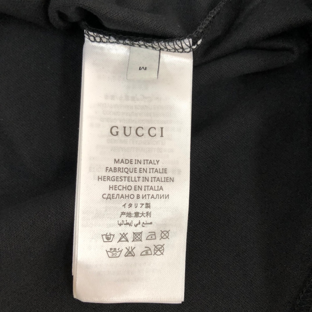 GUCCI Iconic Cotton T-Shirt – Unisex Luxury Short Sleeve Essential (S–XL)