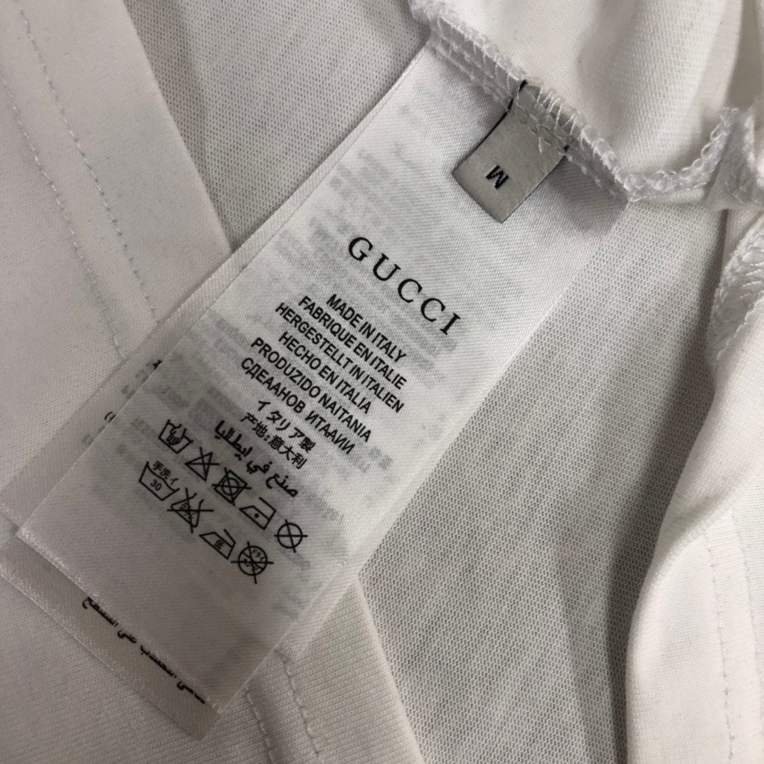 GUCCI Logo Print T-Shirt – Premium 50s Double-Spun Cotton Unisex Tee (S–XL)