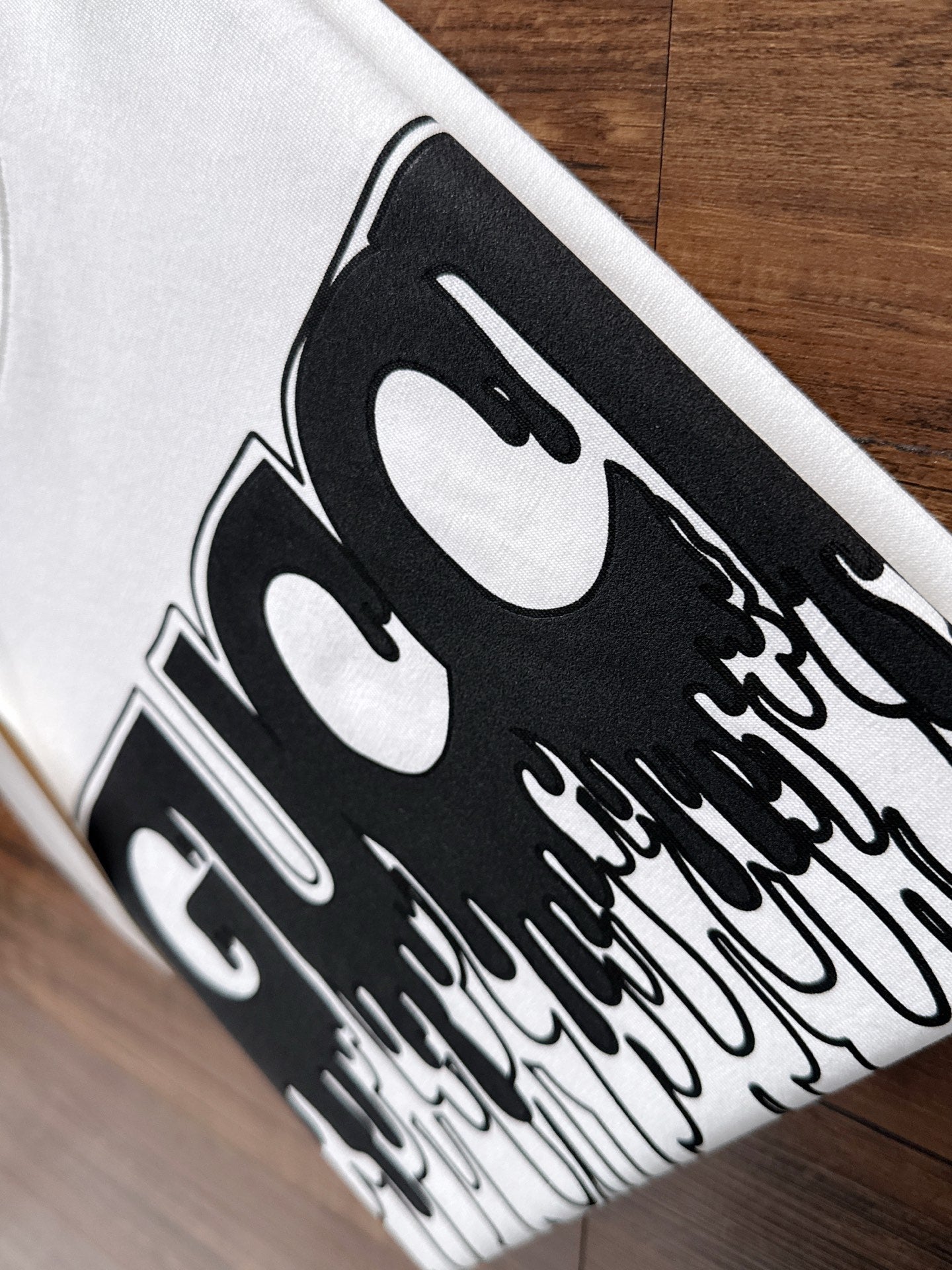 GUCCI 2025 Spring/Summer New Arrival Logo Print Cotton Crewneck T-Shirt (S–XXL)