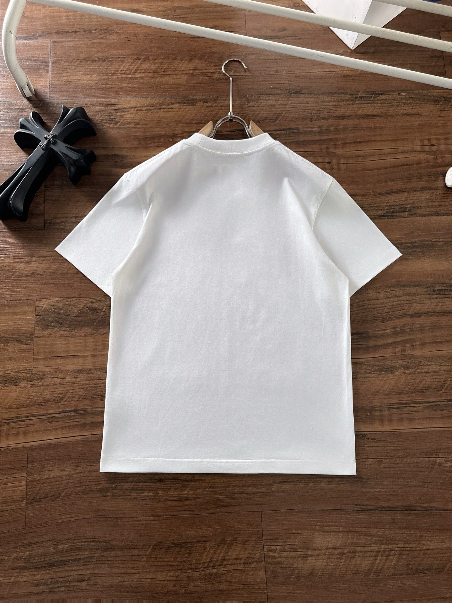 GUCCI 2025 Spring/Summer New Arrival Logo Print Cotton Crewneck T-Shirt (S–XXL)