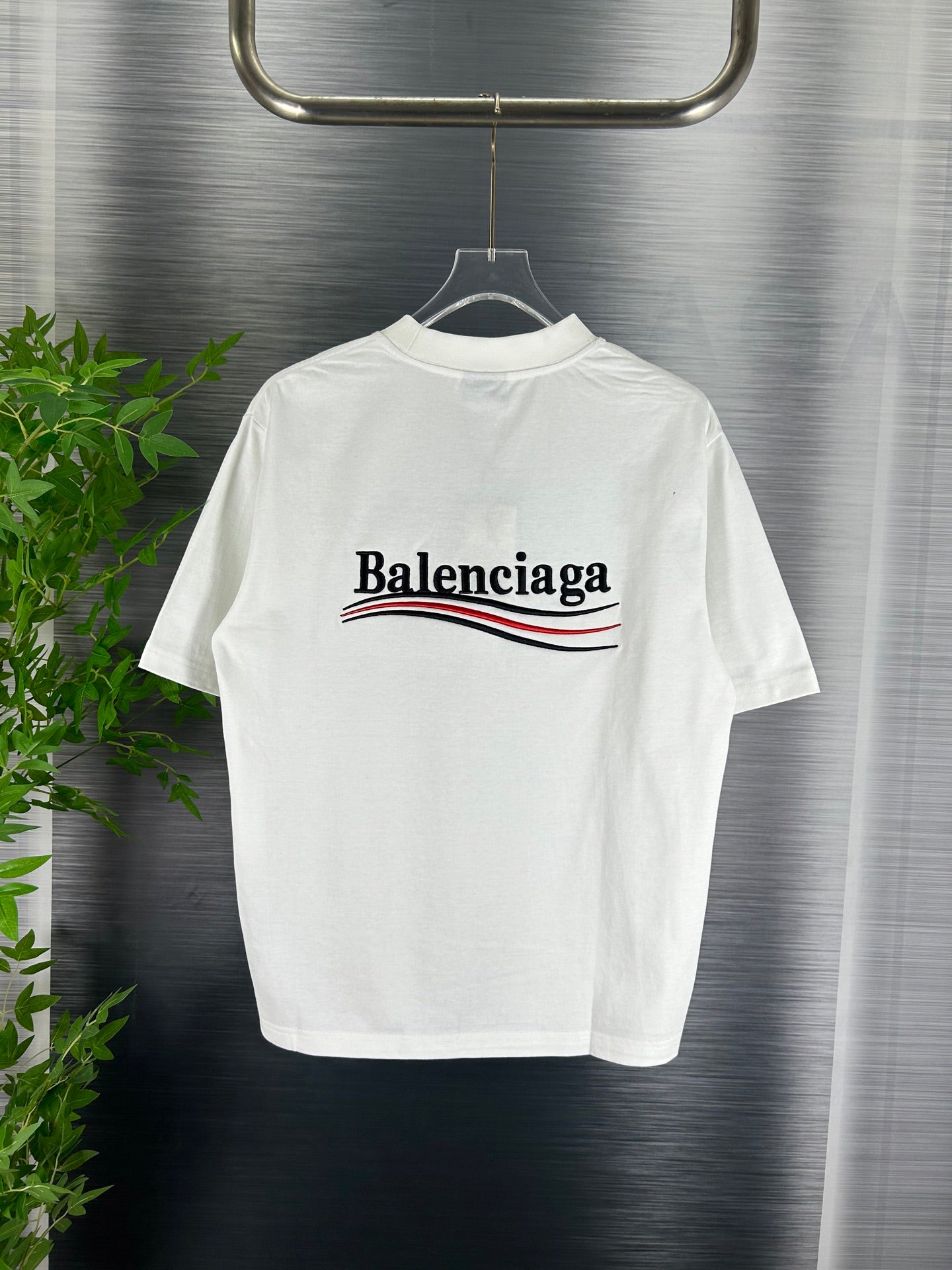 BALENCIAGA Classic Coca-Cola Inspired Heavy Embroidered T-Shirt – Distressed Washed, Patchwork & Vintage Finish, Oversized Fit (XS–L)