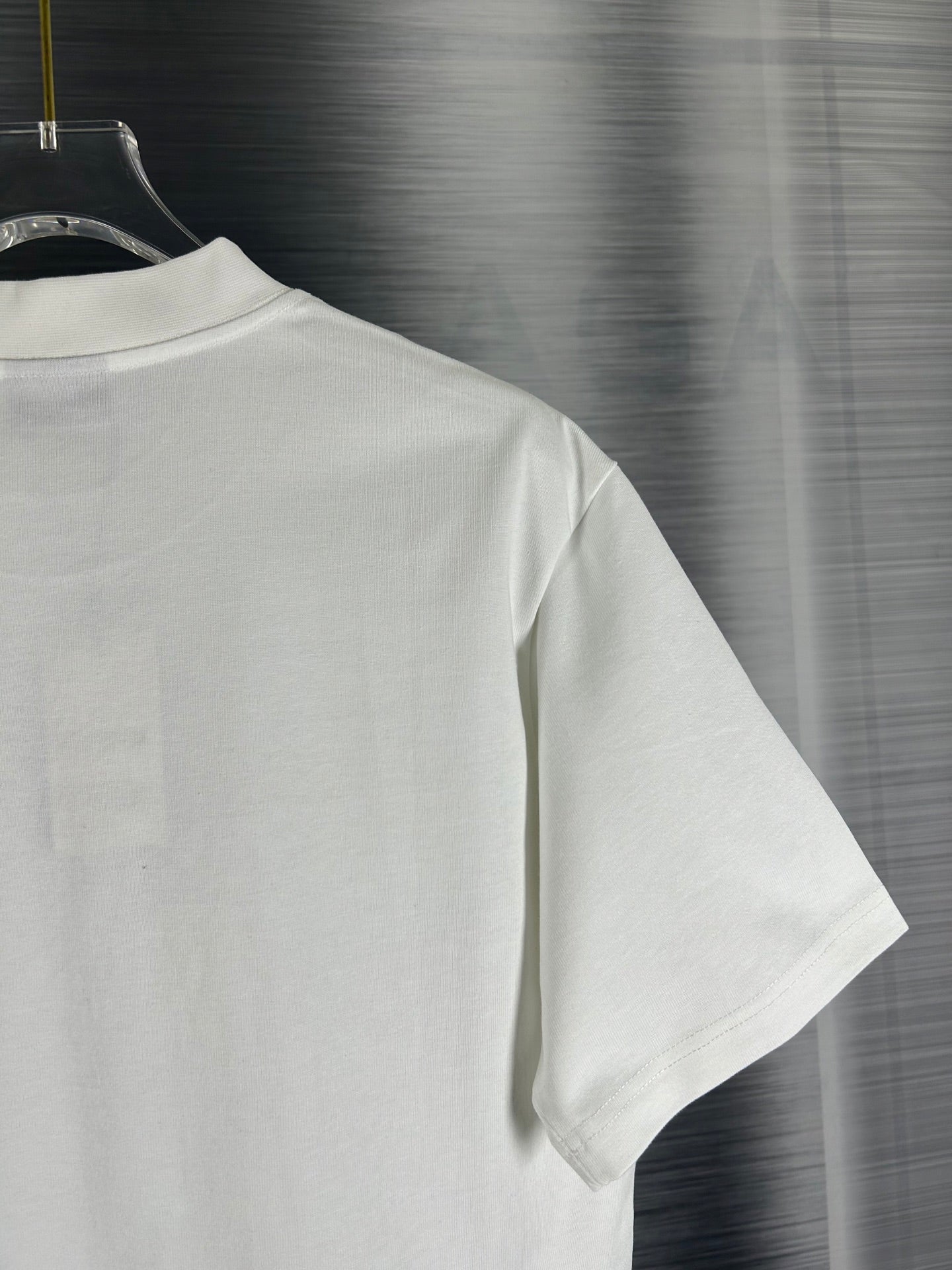 BALENCIAGA Distressed Classic Logo Embroidery T-Shirt – Oversized Drop Shoulder Fit (XS–L)