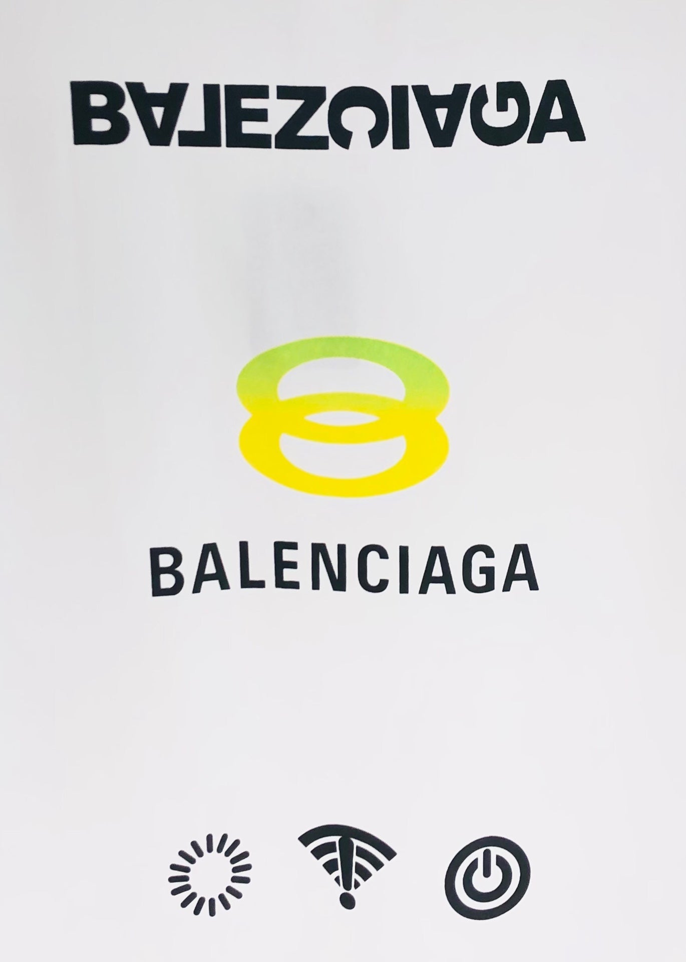 BALENCIAGA Logo Print & Embroidery Cotton T-Shirt – Unisex Relaxed Fit (S–XL)