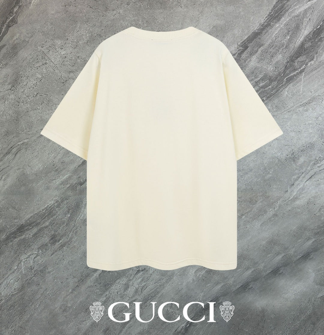 UCCI 2025 New Embroidered Logo Cotton Crewneck T-Shirt (S–2XL)