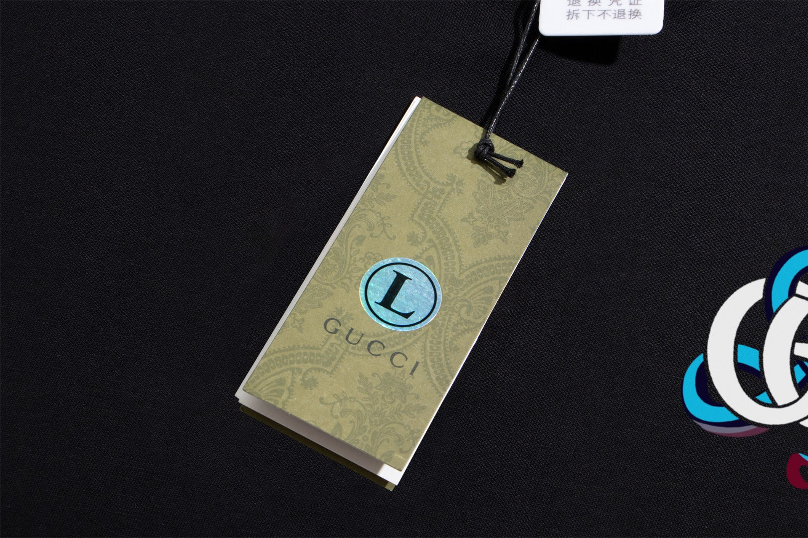GUCCI 2025 New Embroidered Logo Cotton Crewneck T-Shirt (S–2XL)
