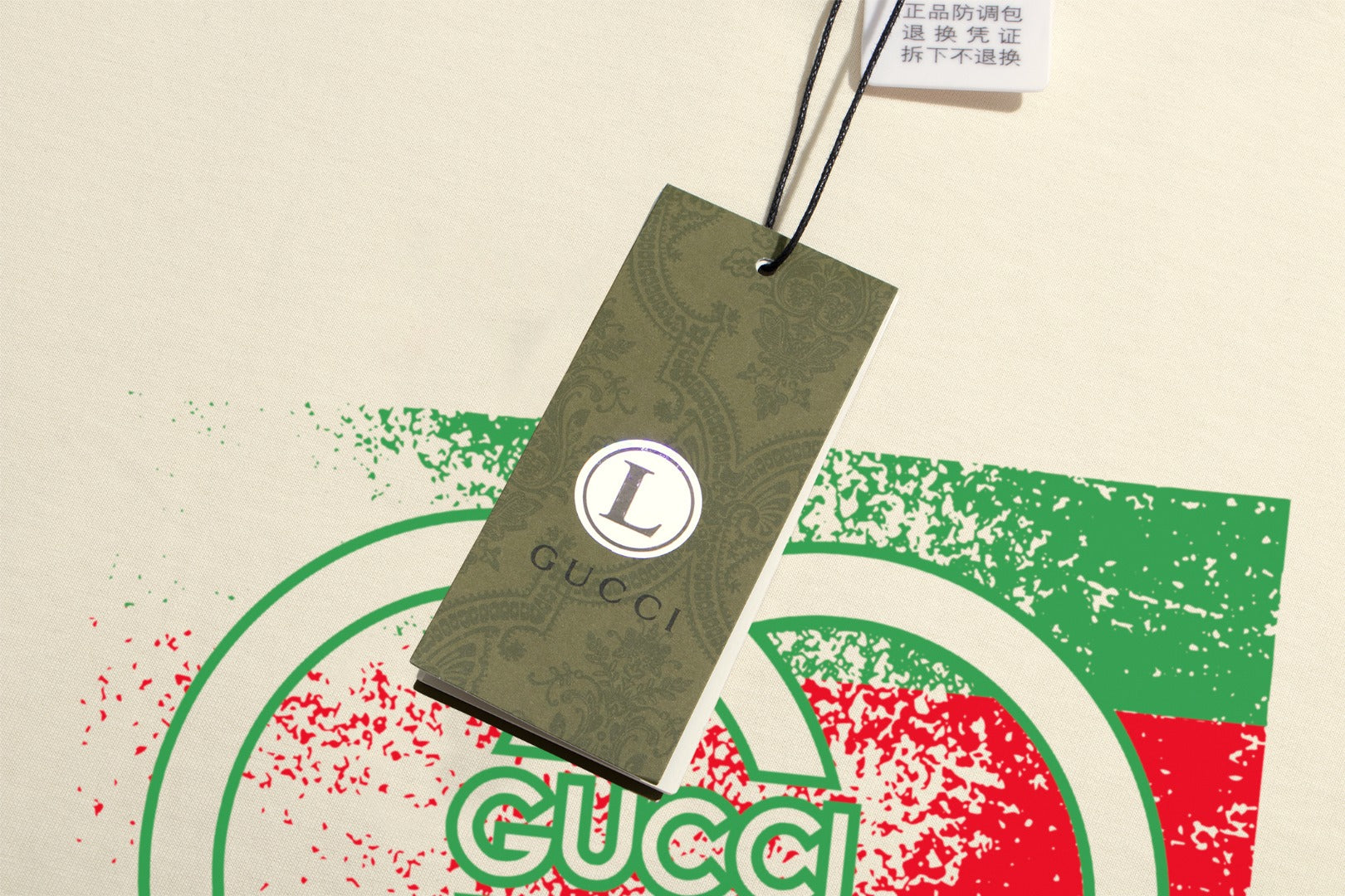 GUCCI 2025 New Embroidered Logo Cotton Crewneck T-Shirt (S–2XL)