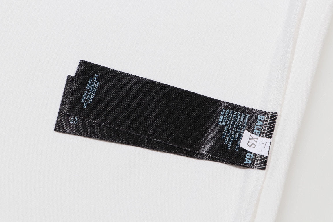 BALENCIAGA 24SS Classic Cotton T-Shirt – Unisex Oversized Fit (XS–L)