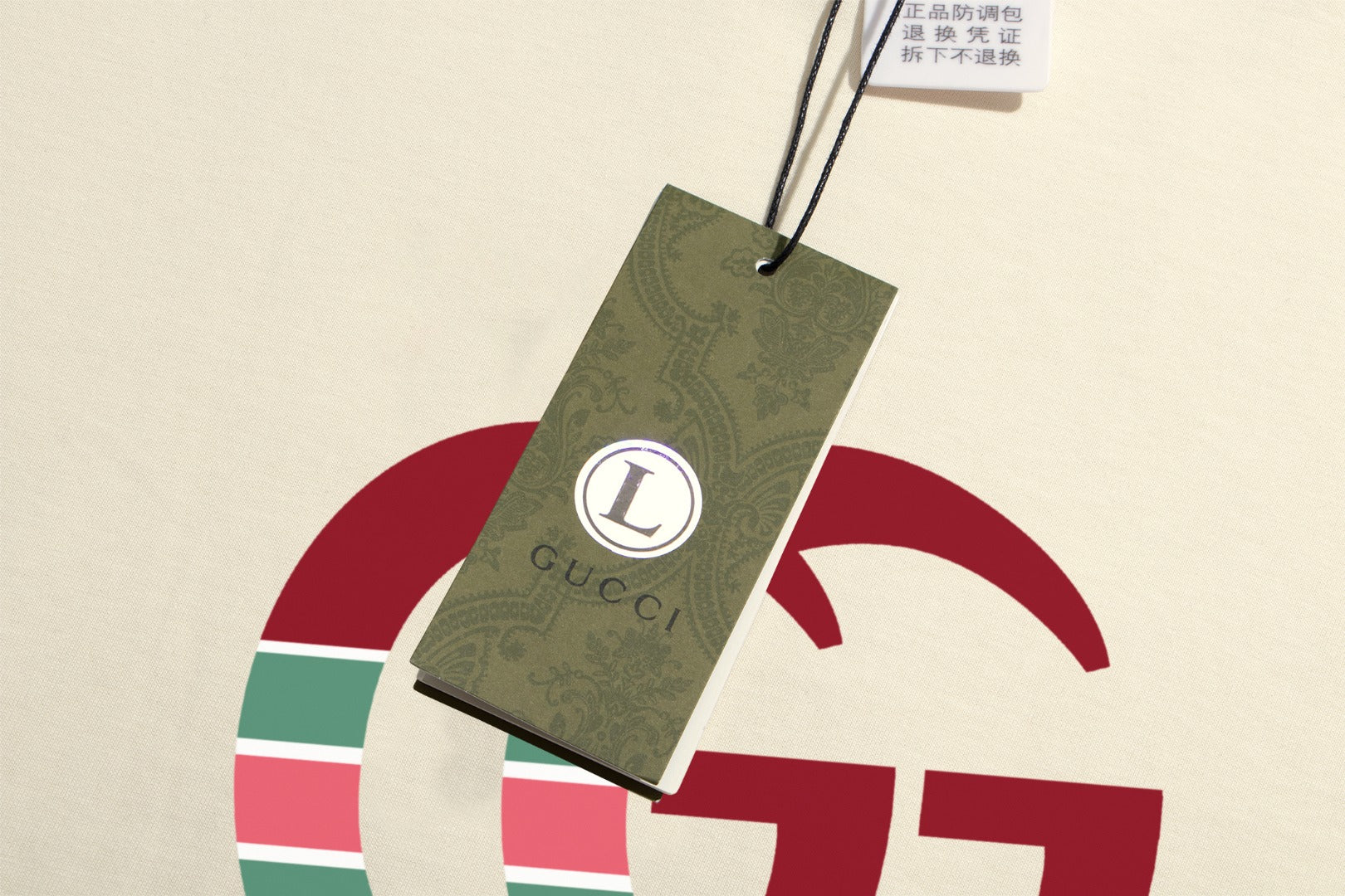 GUCCI 2025 New Embroidered Logo Cotton Crewneck T-Shirt (S–2XL)