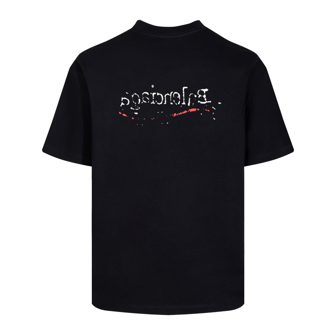 BALENCIAGA 24SS Classic Cotton T-Shirt – Unisex Oversized Fit (XS–L)