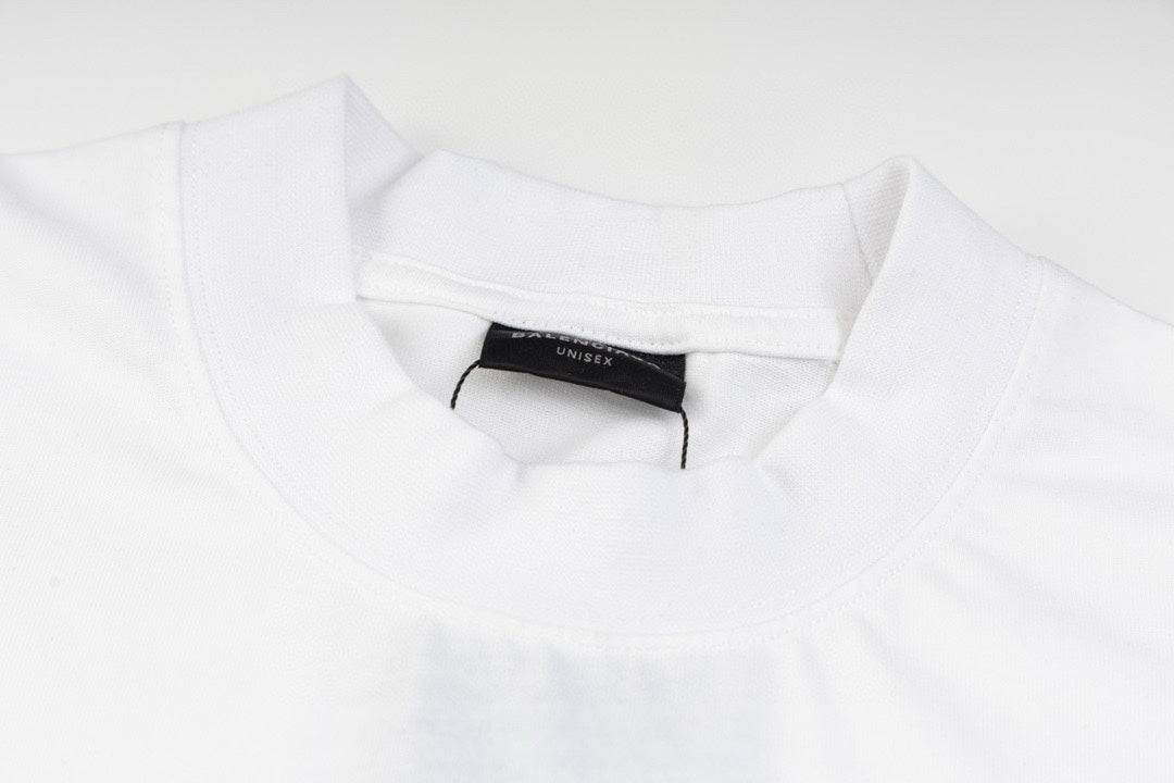 BALENCIAGA 24SS Classic Cotton T-Shirt – Unisex Oversized Fit (XS–L)