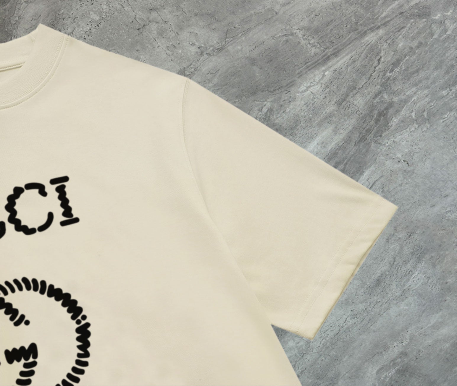 GUCCI 2025 New Embroidered Logo Cotton Crewneck T-Shirt (S–2XL)