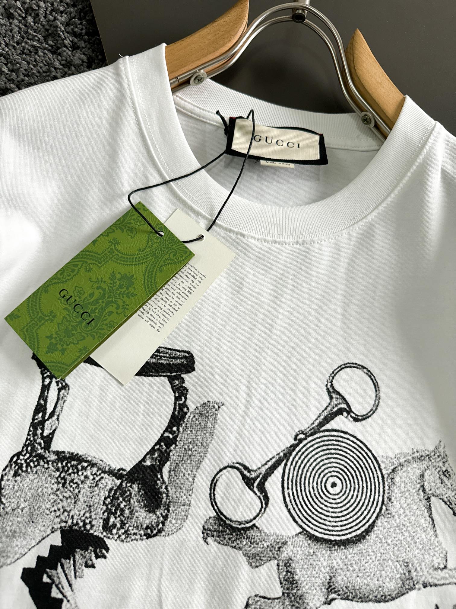 GUCCI 2025 Premium Printed Cotton T-Shirt (M–3XL)