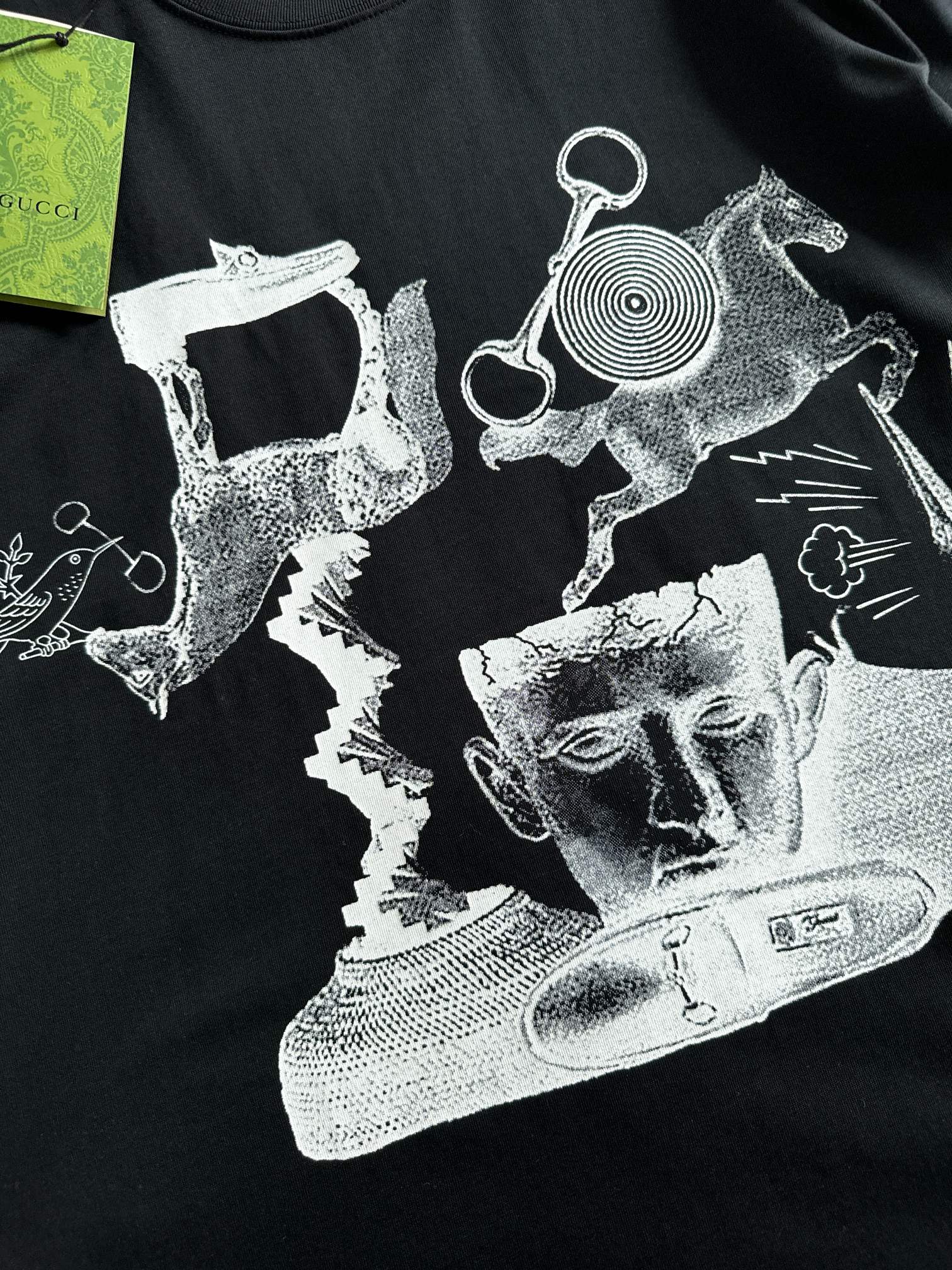 GUCCI 2025 Premium Printed Cotton T-Shirt (M–3XL)