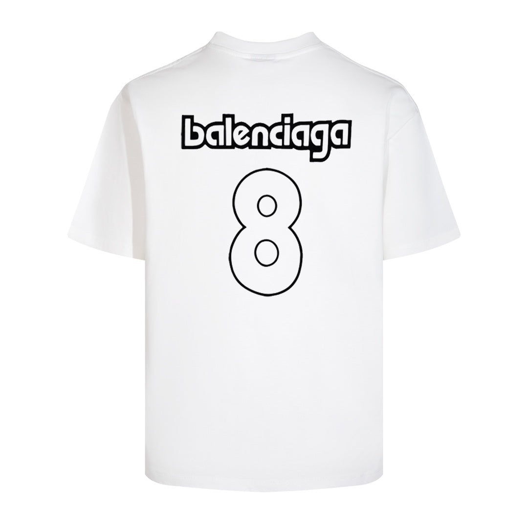 BALENCIAGA 24SS Classic Cotton T-Shirt – Unisex Oversized Fit (XS–L)