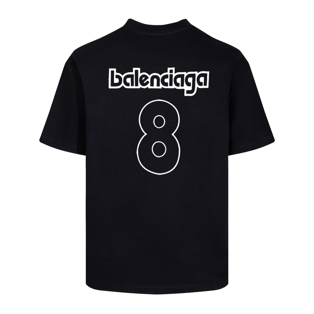 BALENCIAGA 24SS Classic Cotton T-Shirt – Unisex Oversized Fit (XS–L)