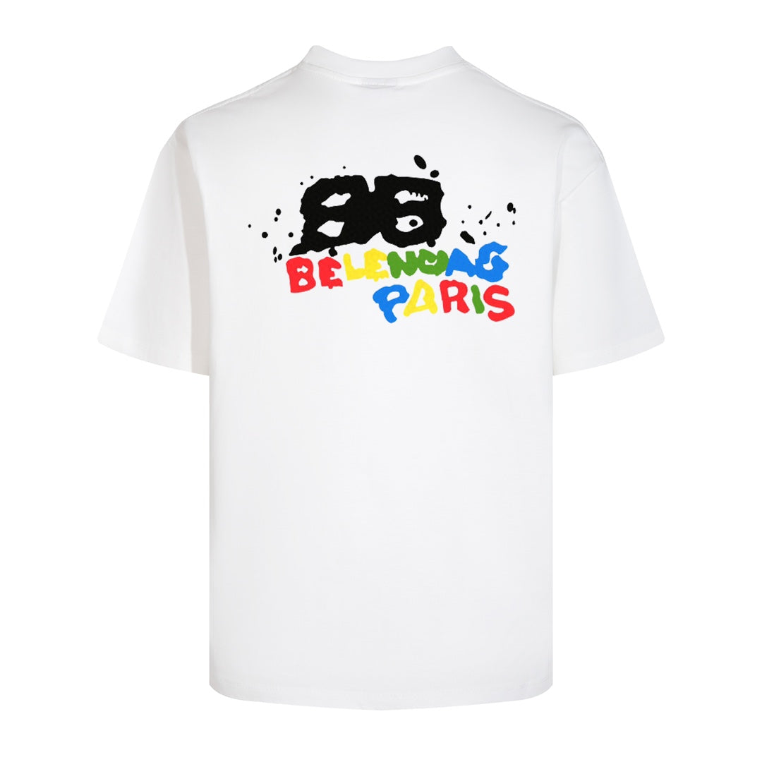 BALENCIAGA 24SS Classic Cotton T-Shirt – Unisex Oversized Fit (XS–L)
