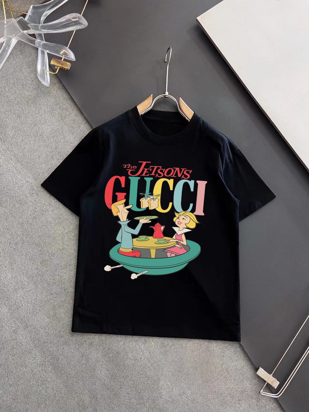 GUCCI 2025 Heavyweight Cotton Printed T-Shirt (M–3XL)