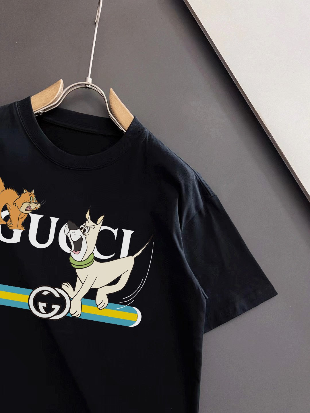 GUCCI 2025 Heavyweight Cotton Printed T-Shirt (M–3XL)