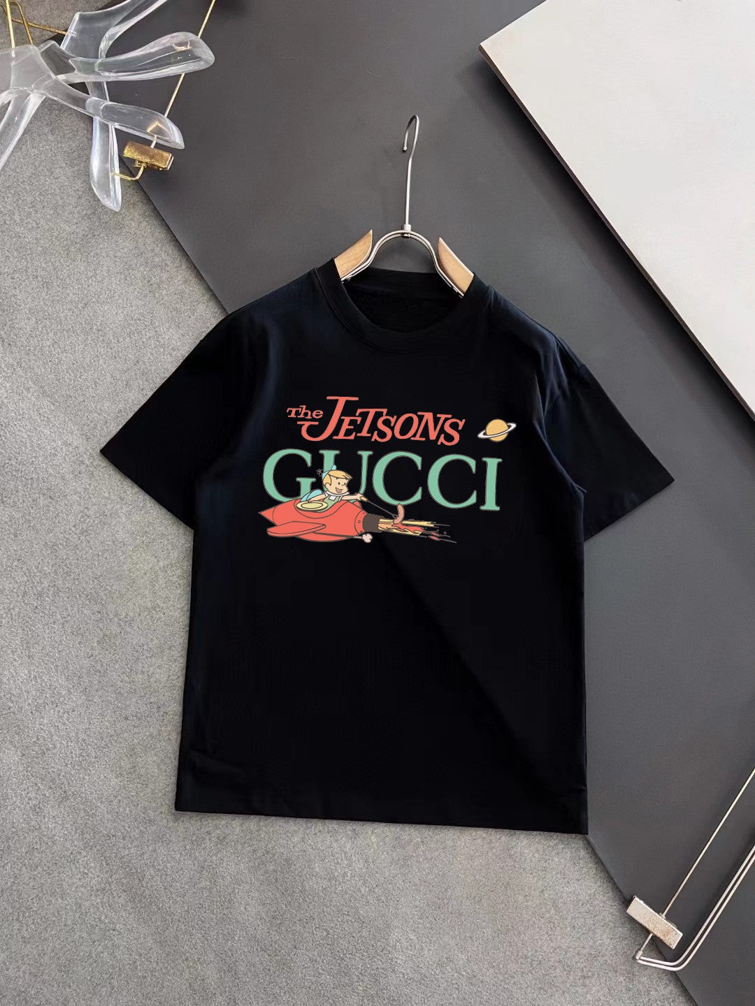 GUCCI 2025 Heavyweight Cotton Printed T-Shirt (M–3XL)