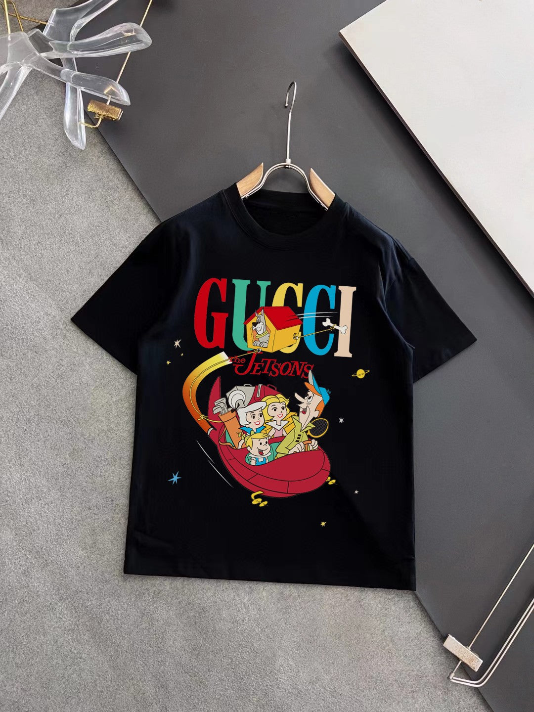 GUCCI 2025 Heavyweight Cotton Printed T-Shirt (M–3XL)