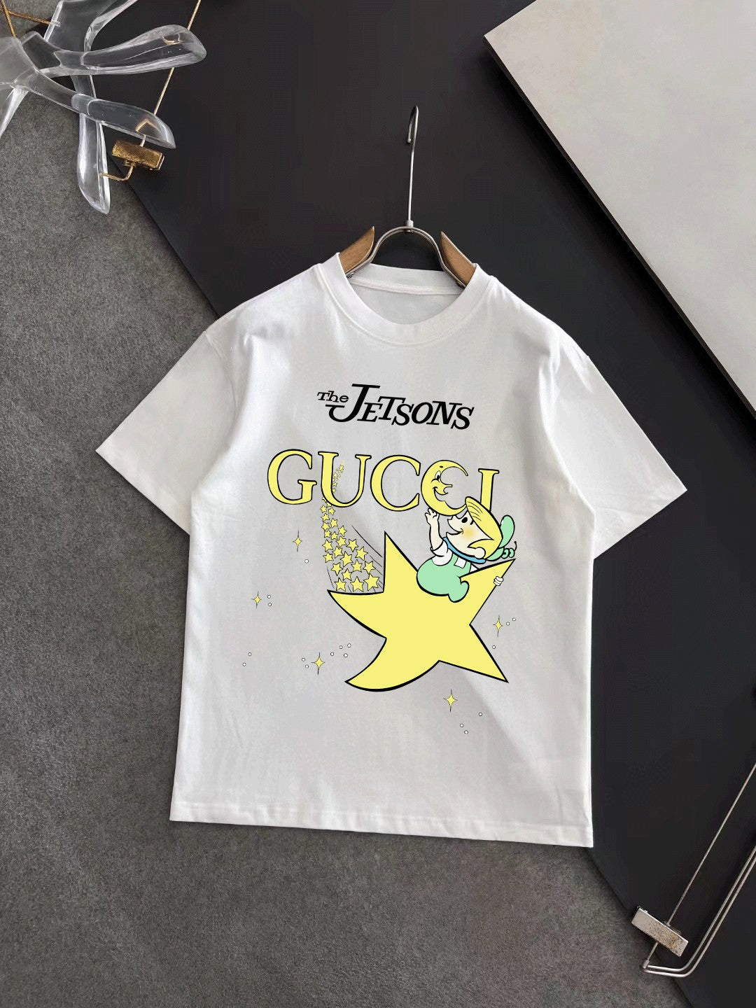 GUCCI 2025 Heavyweight Cotton Printed T-Shirt (M–3XL)