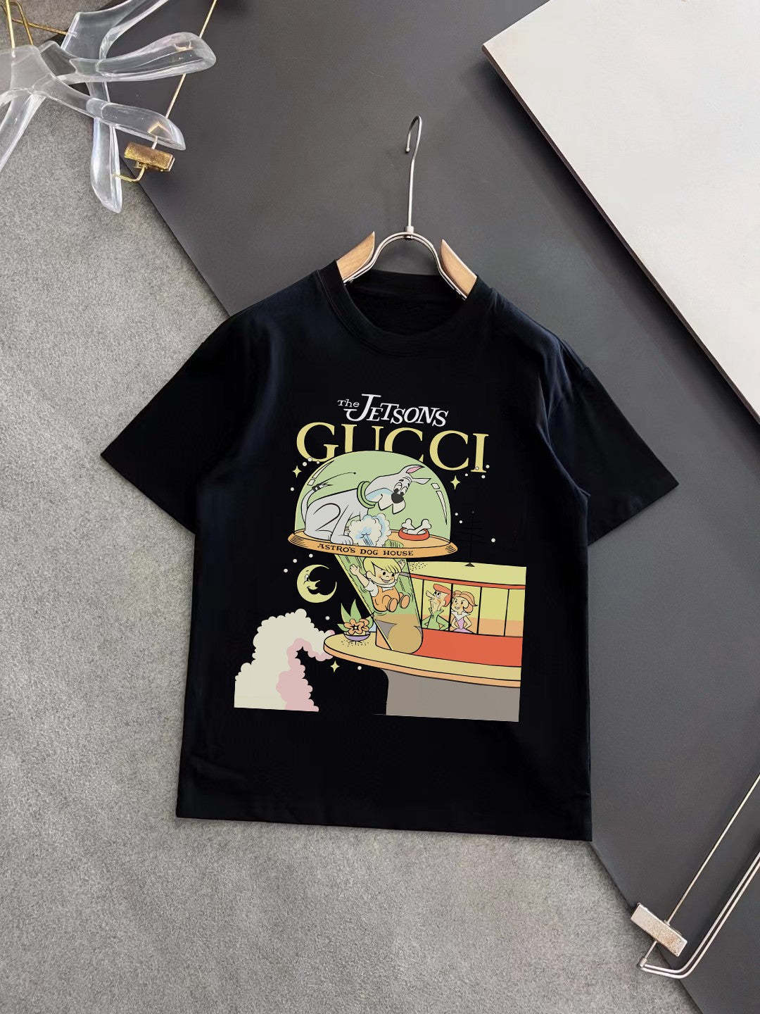 GUCCI 2025 Heavyweight Cotton Printed T-Shirt (M–3XL)
