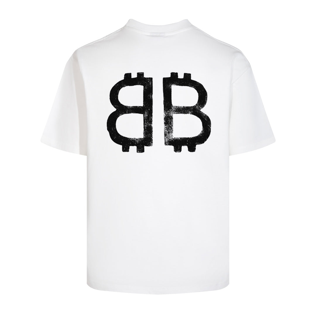 BALENCIAGA 24SS Classic Cotton T-Shirt – Unisex Oversized Fit (XS–L)