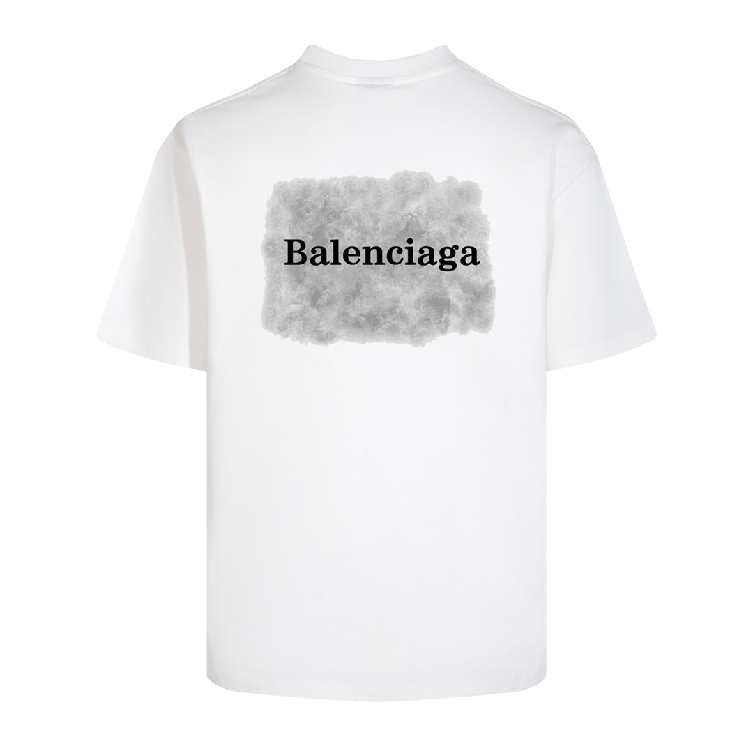 BALENCIAGA 24SS Classic Cotton T-Shirt – Unisex Oversized Fit (XS–L)