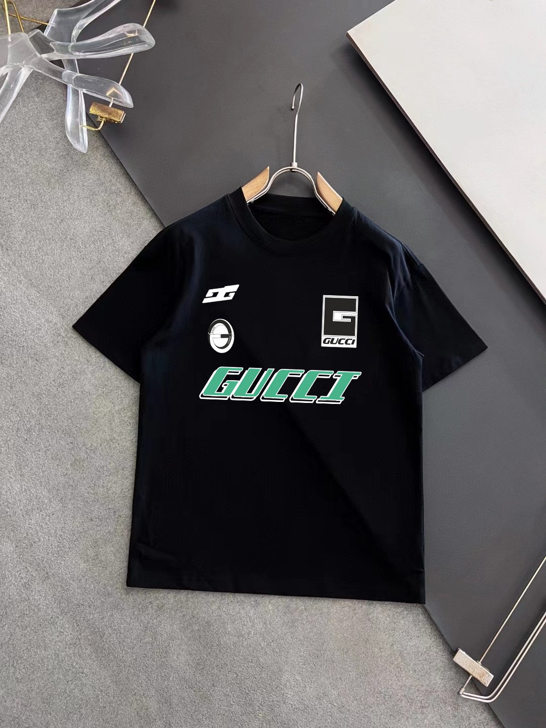 GUCCI 2025 Heavyweight Cotton Printed T-Shirt (M–3XL)