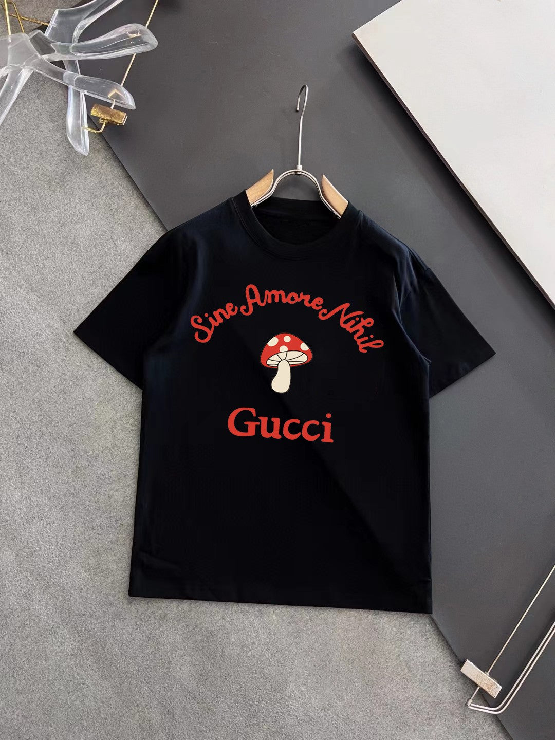 GUCCI 2025 Heavyweight Cotton Printed T-Shirt (M–3XL)