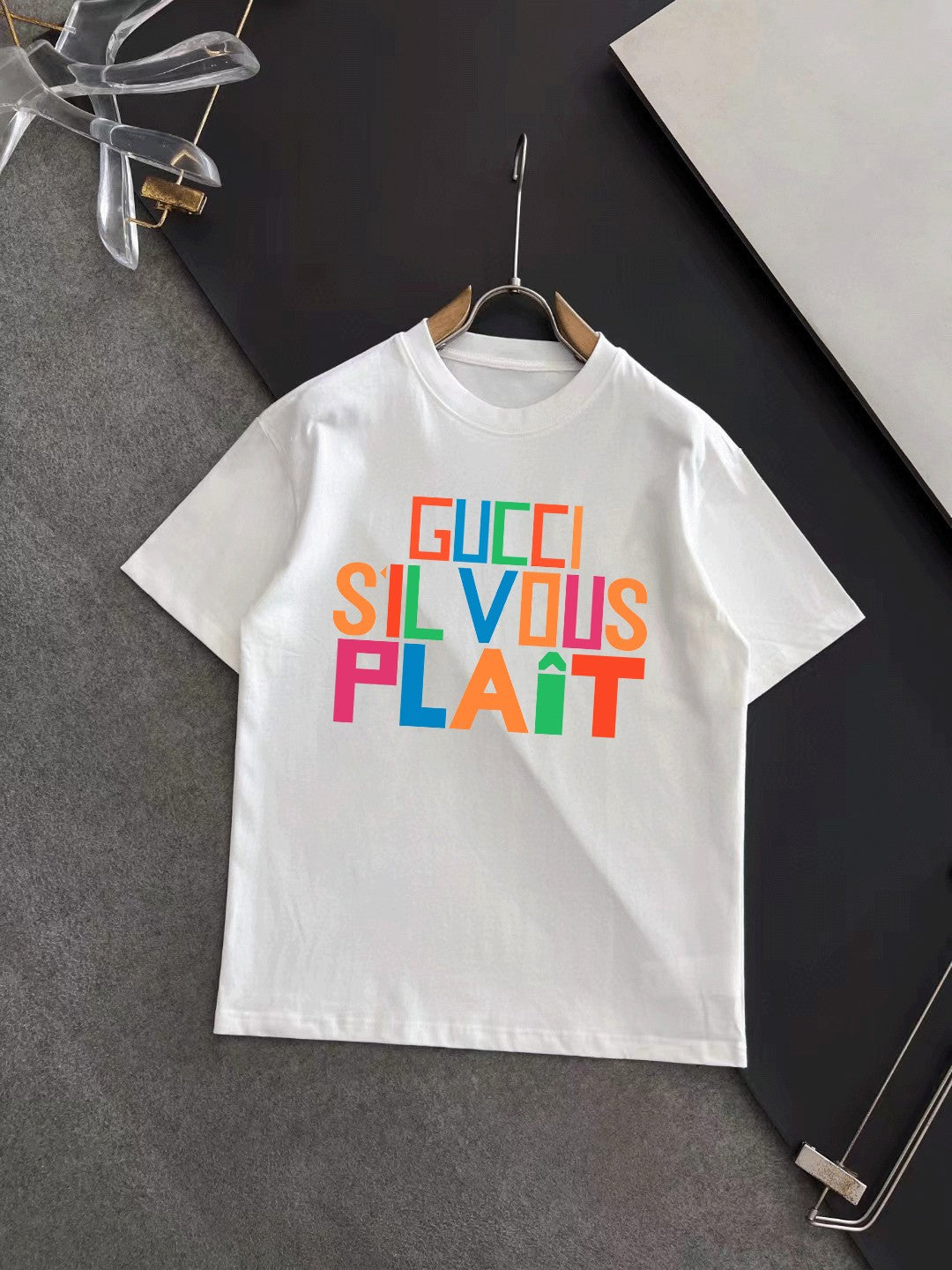GUCCI 2025 Heavyweight Cotton Printed T-Shirt (M–3XL)