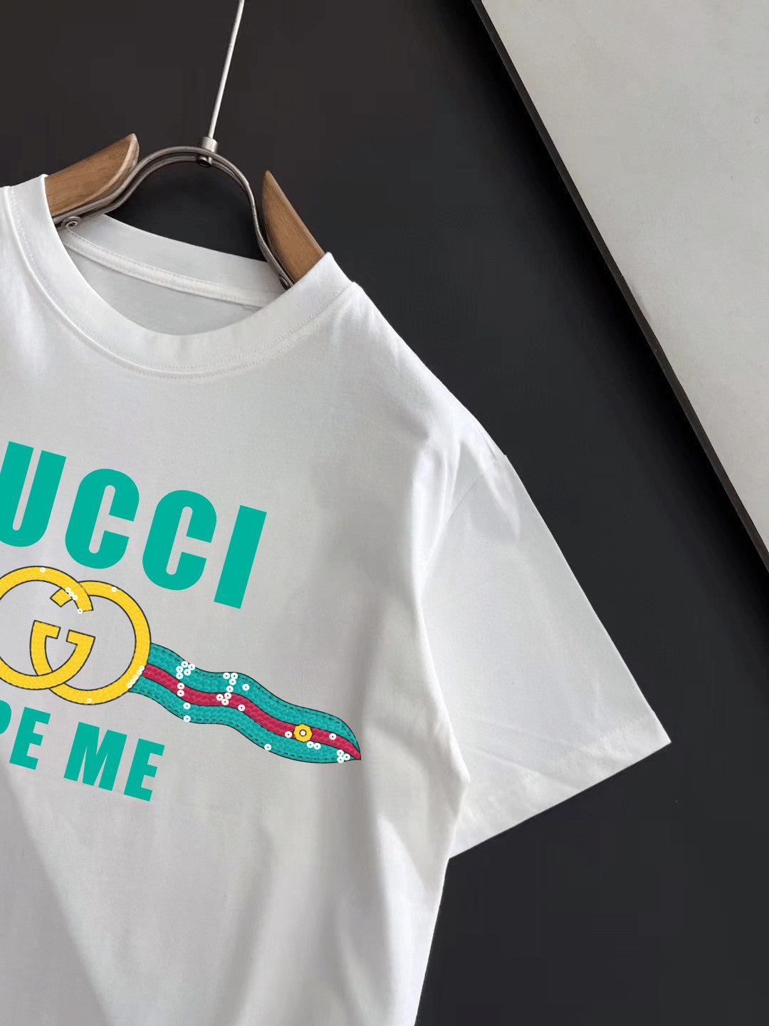 GUCCI 2025 Heavyweight Cotton Printed T-Shirt (M–3XL)