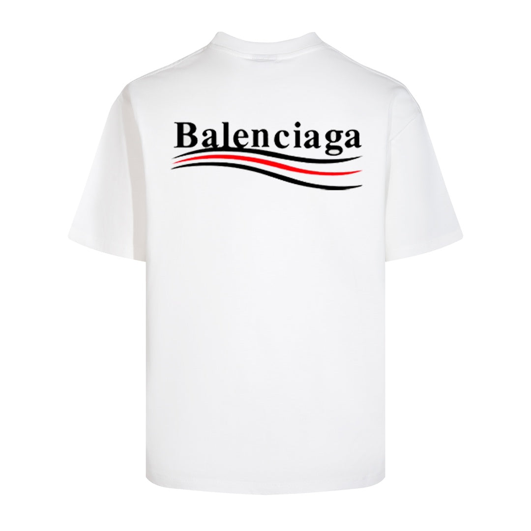 BALENCIAGA 24SS Classic Cotton T-Shirt – Unisex Oversized Fit (XS–L)