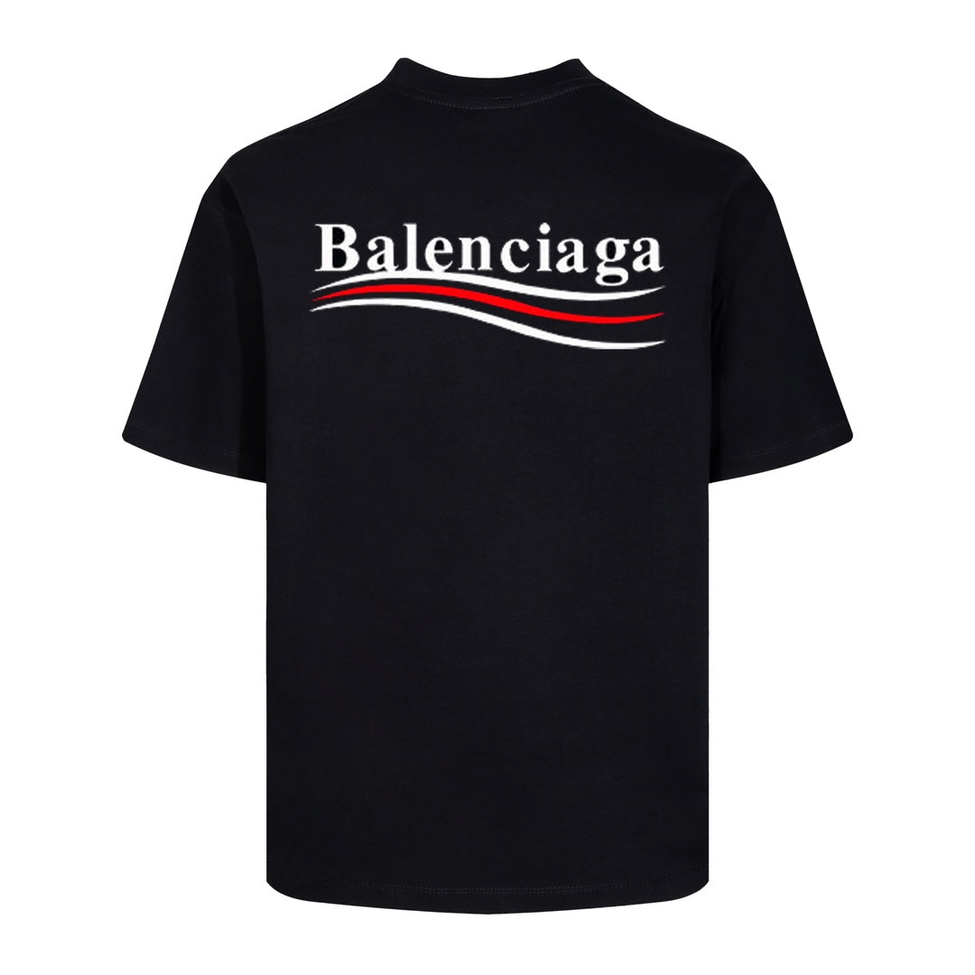 BALENCIAGA 24SS Classic Cotton T-Shirt – Unisex Oversized Fit (XS–L)