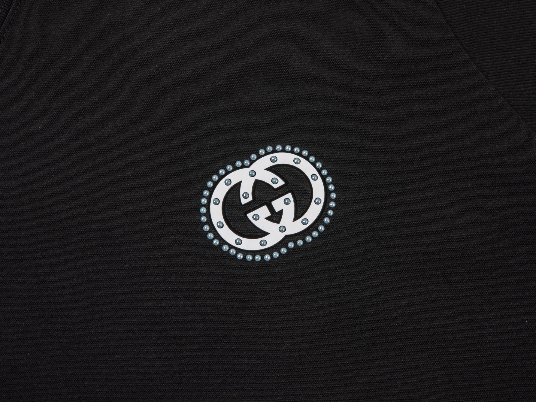 GUCCI Smiley Logo Jacquard Knit T-Shirt (S–XL)