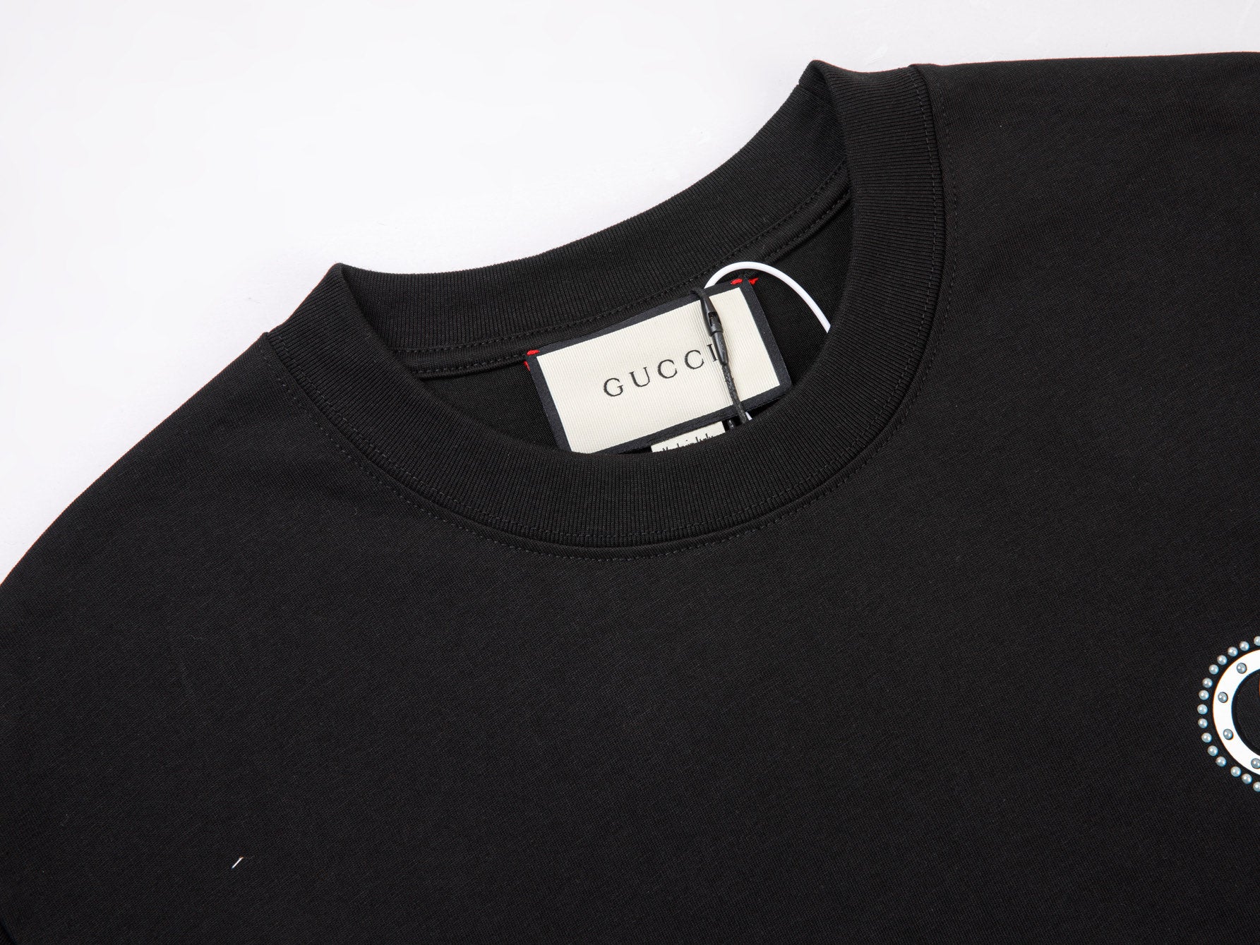 GUCCI Smiley Logo Jacquard Knit T-Shirt (S–XL)