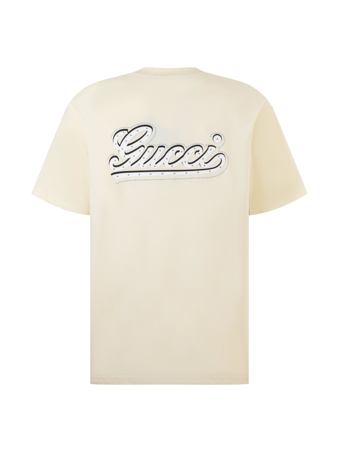 GUCCI Studded Logo Print T-Shirt (XS–L)
