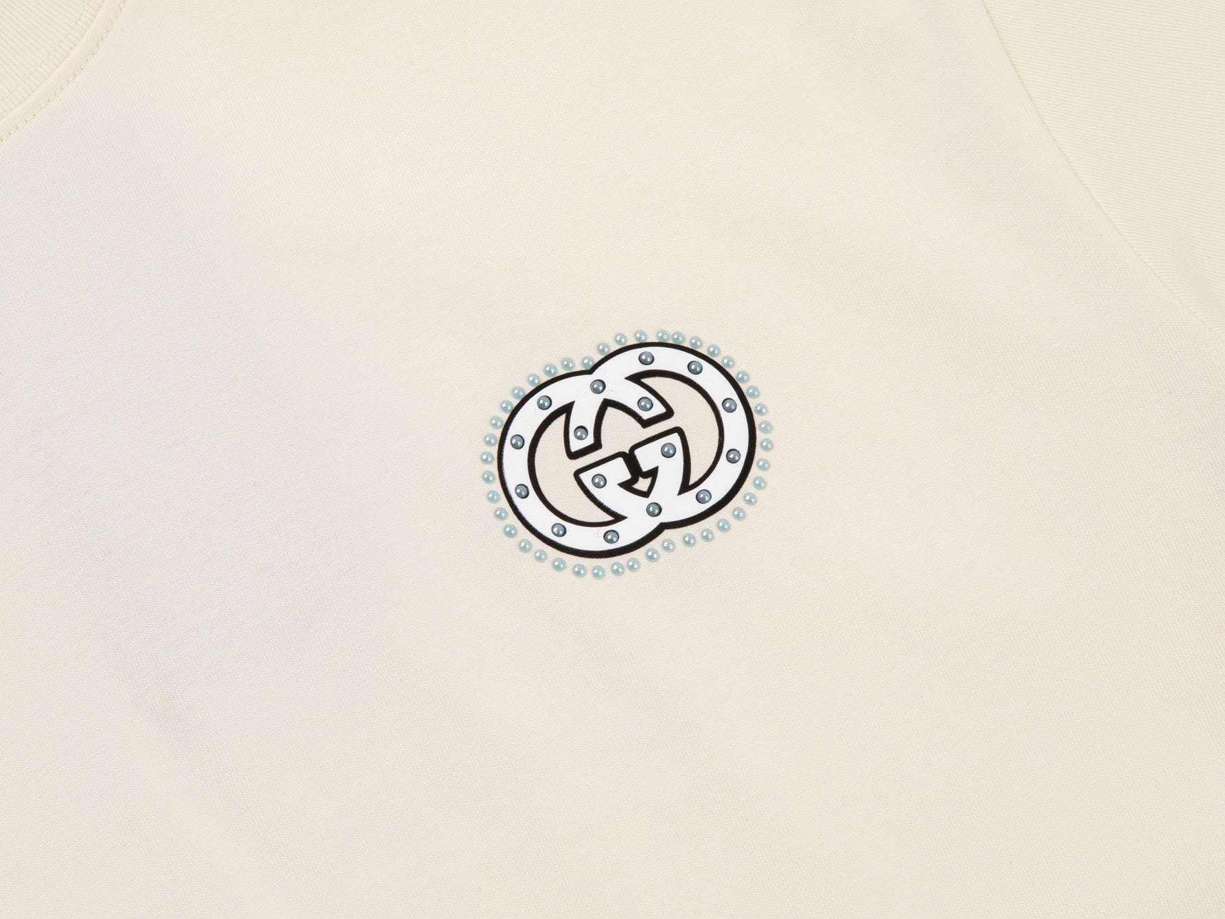 GUCCI Studded Logo Print T-Shirt (XS–L)