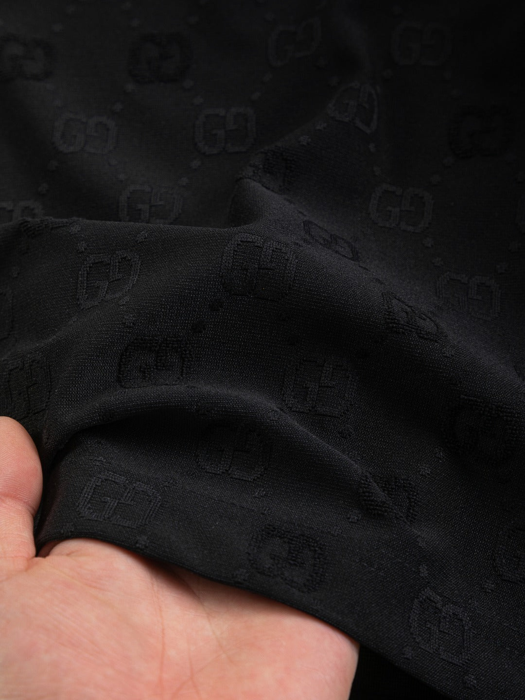 GUCCI 25SS Oversized Embroidered Logo Cotton T-Shirt (S–XL)