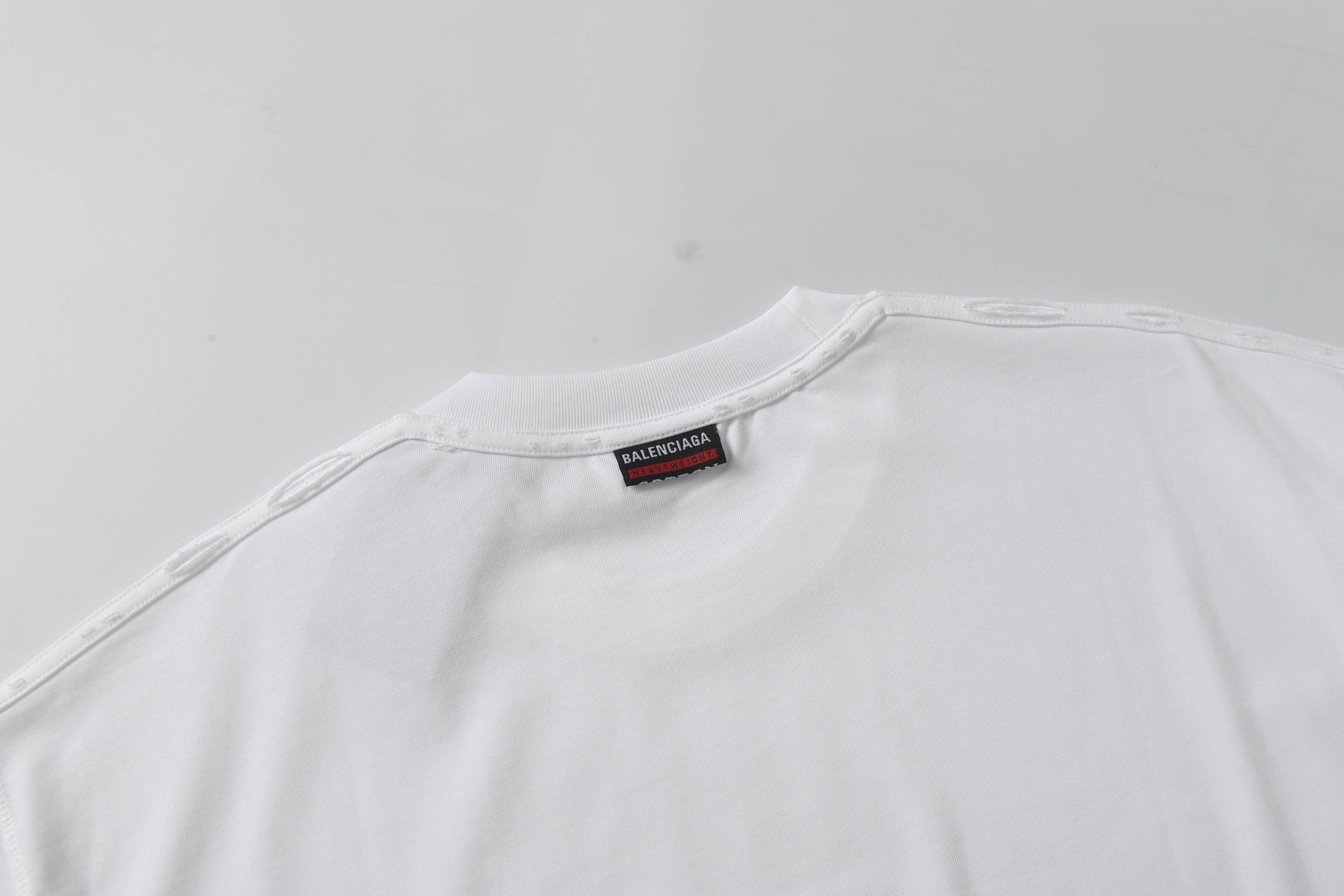 BALENCIAGA Mloop Sports Icon Oversized Thick Print T-Shirt (XS–L)