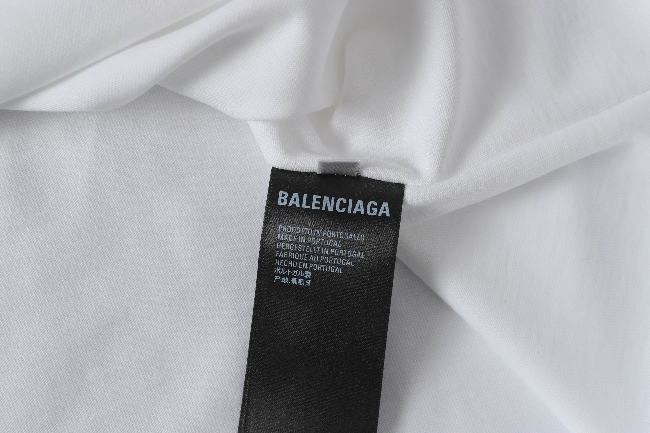 BALENCIAGA Mloop Sports Icon Oversized Thick Print T-Shirt (XS–L)