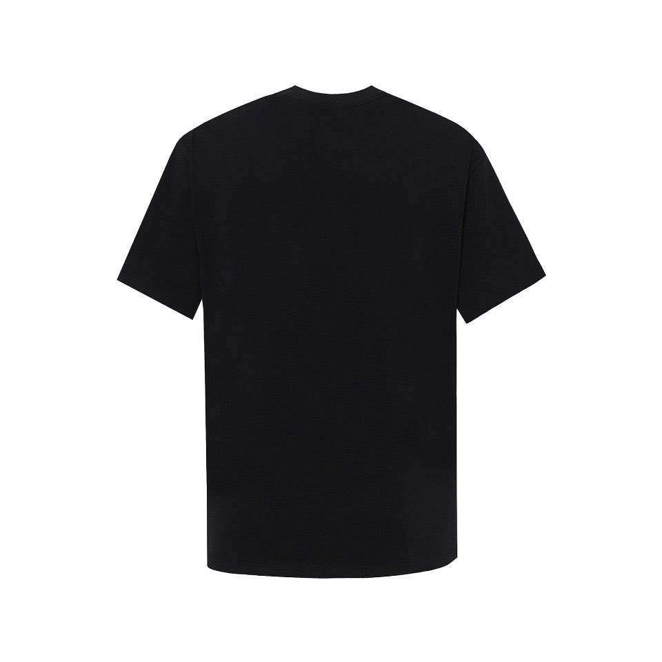 BALENCIAGA Passport Graphic White Ink Print T-Shirt (XS–L)